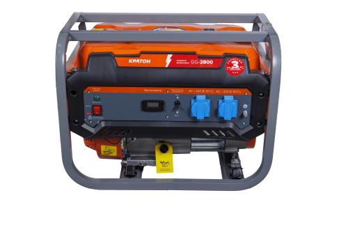 Бензиновый генератор КРАТОН GG-2800 портативный фото