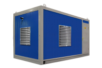 Дизельный генератор ТСС АД-320С-Т400-2РНМ17 032689 в контейнере фото