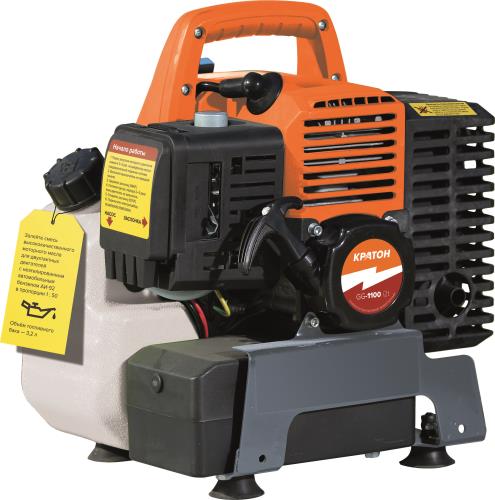 Бензиновый инверторный генератор КРАТОН GG-1100i 2t портативный фото
