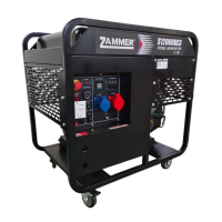 Дизельный генератор Zammer S12000DE3 S12000DE3 промышленный фото