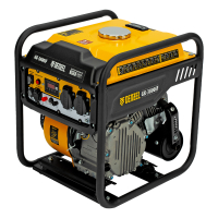 Бензиновый инверторный генератор DENZEL GK-3800iF на колесах фото