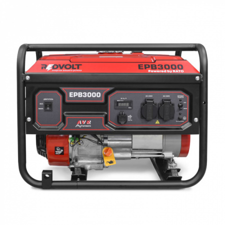 Бензиновый генератор REDVOLT EPB3000 фото