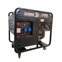 Дизельный генератор Zammer S12000DE S12000DE промышленный фото