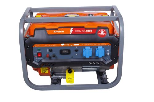 Бензиновый генератор КРАТОН GG-3300 для гаража фото