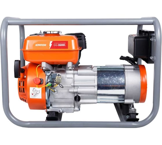 Бензиновый генератор КРАТОН GG-3200L портативный фото