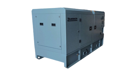 Дизельный генератор Zammer AD-60-Т400 в кожухе со встроенным АВР фото