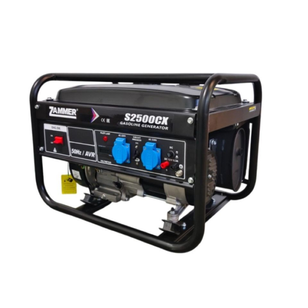 Бензиновый генератор Zammer S2500CX портативный фото