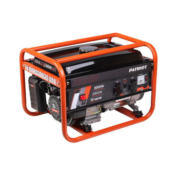 Бензиновый генератор PATRIOT SRGE 3800 портативный фото